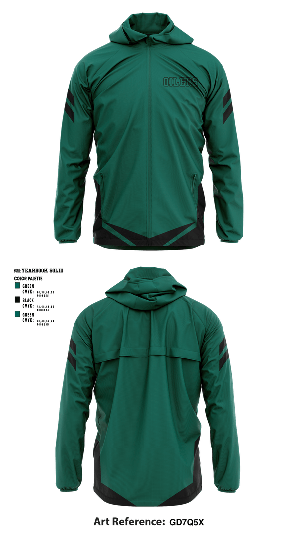 Windbreaker, Oilers, Cheer, Teamtime, Team time, sublimation, custom sports apparel, team uniforms, spirit wear, spiritwear, sports uniforms, custom shirts, team store, custom team store, fundraiser sports, apparel fundraiser