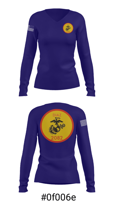 Fox Company 6582788 Women's Long Sleeve V-neck Shirt - 37