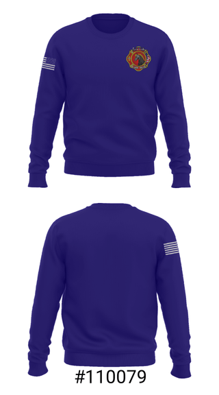 Crew Neck Sweatshirt, , Fire Department, Teamtime, Team time, sublimation, custom sports apparel, team uniforms, spirit wear, spiritwear, sports uniforms, custom shirts, team store, custom team store, fundraiser sports, apparel fundraiser