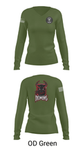 1-37 AR HFSC DISTRO 85758190 Women's Long Sleeve V-neck Shirt - 40