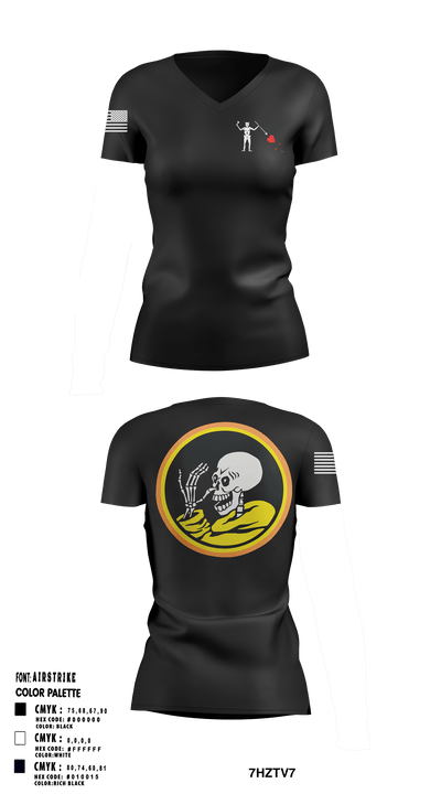 SNOT 2, RAIDER PLT, C-CO 39968914 Women's Short Sleeve V-neck Shirt - 49