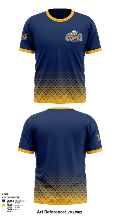 Cedar Park Christian High School-Bothell Campus Golf 53342218 Short Sleeve Performance Shirt - 1