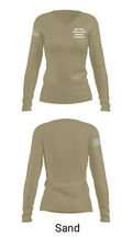 Norwich University Ranger Company 70529987 Women's Long Sleeve V-neck Shirt - 42