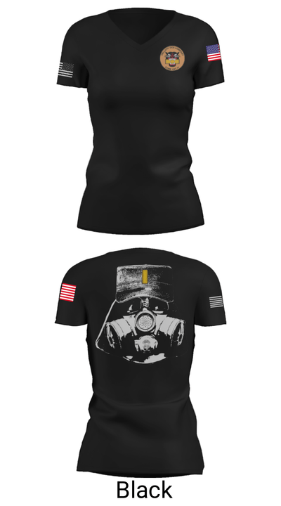 MSARNG OCS Class 66 93679555 Women's Short Sleeve V-neck Shirt - 21