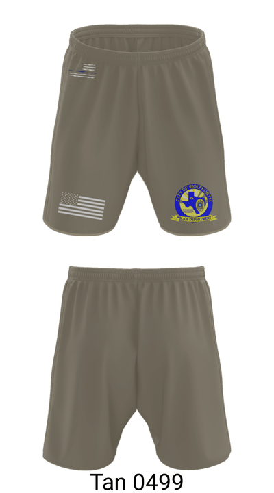 Wolfforth Police Department 44657535 Athletic Shorts With Pockets - 29