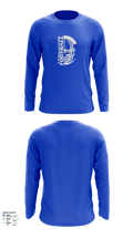 Orland Jr Trojans Football 79293862 Long Sleeve Performance Shirt - 6