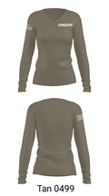 CVEDTF 83209166 Women's Long Sleeve V-neck Shirt - 40