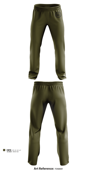 Anderson County Sheriff's Office - EOD 54857541 Sweatpants - 1