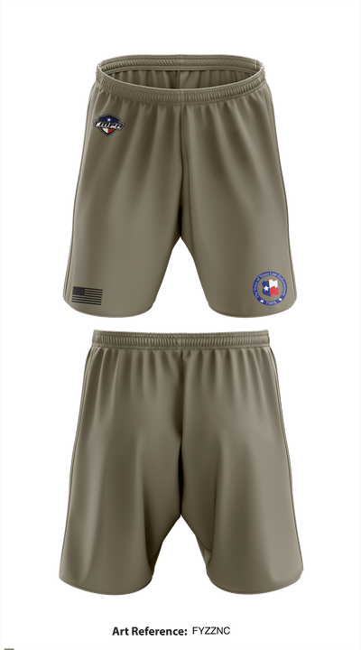 Texas Municipal Police Association 6518461 Athletic Shorts With Pockets - 3