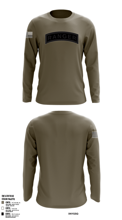 HHC Mortars, 2-505 PIR 68912099 Long Sleeve Performance Shirt - 47