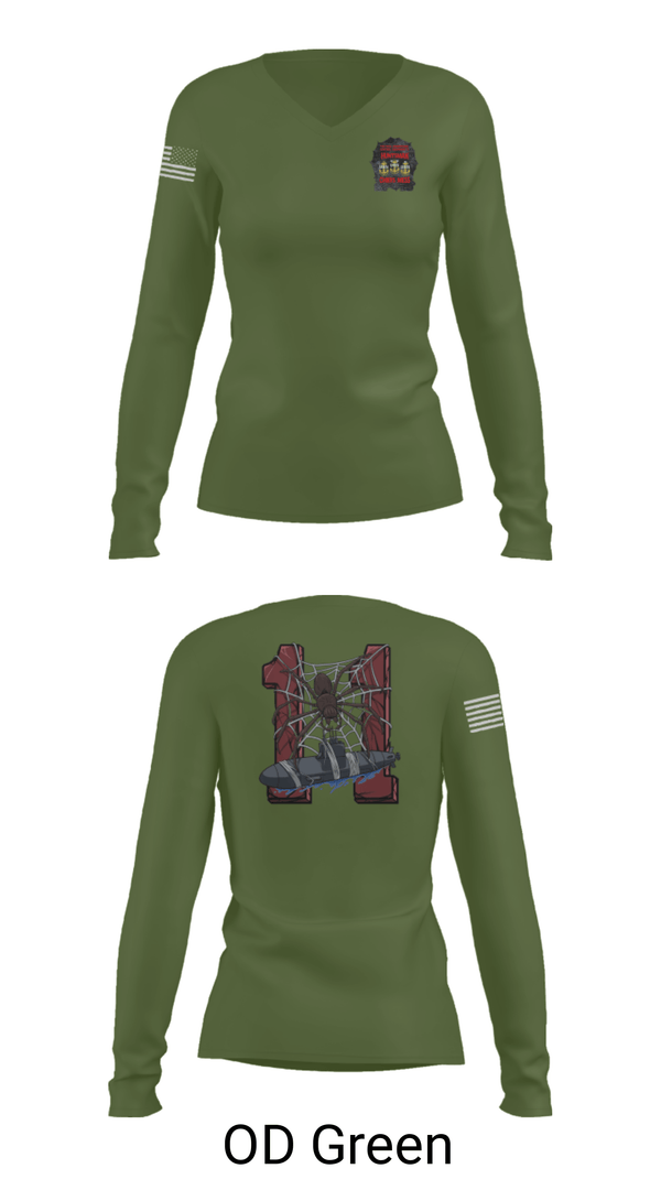 Women's Long Sleeve Vneck Shirt, , Navy, Teamtime, Team time, sublimation, custom sports apparel, team uniforms, spirit wear, spiritwear, sports uniforms, custom shirts, team store, custom team store, fundraiser sports, apparel fundraiser
