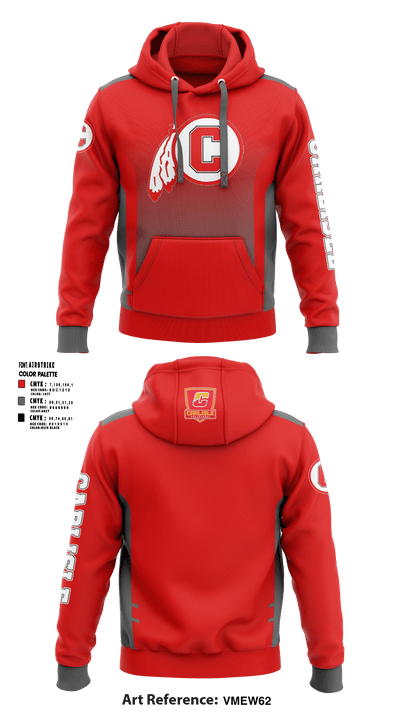 Carlisle Senior High School Volleyball 73630774 Hoodie - 30