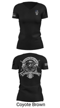 122d Security Forces Squadron 67227139 Women's Short Sleeve V-neck Shirt - 20