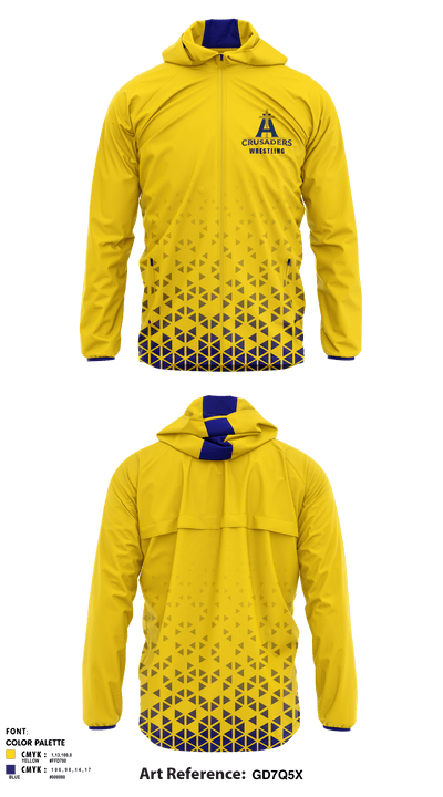 Althoff Catholic High School Wrestling 31750821 Windbreaker - 1