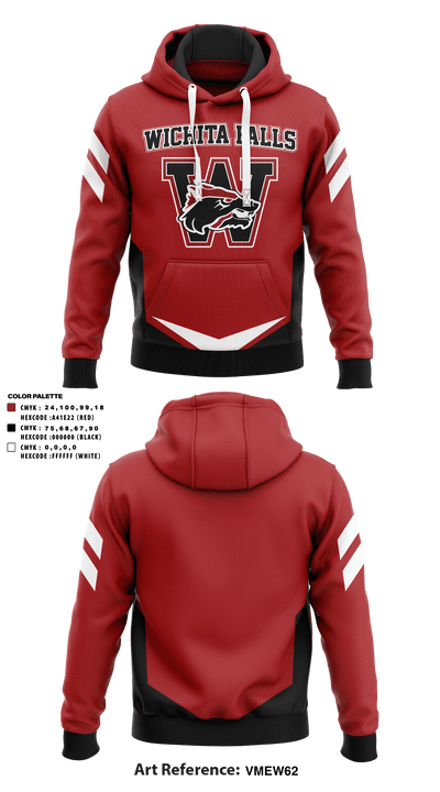 Wichita Falls High School Golf 85972251 Hoodie - 1