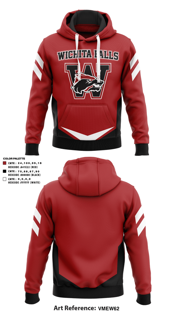 Hoodie, Wichita Falls High School Golf, Golf, Teamtime, Team time, sublimation, custom sports apparel, team uniforms, spirit wear, spiritwear, sports uniforms, custom shirts, team store, custom team store, fundraiser sports, apparel fundraiser