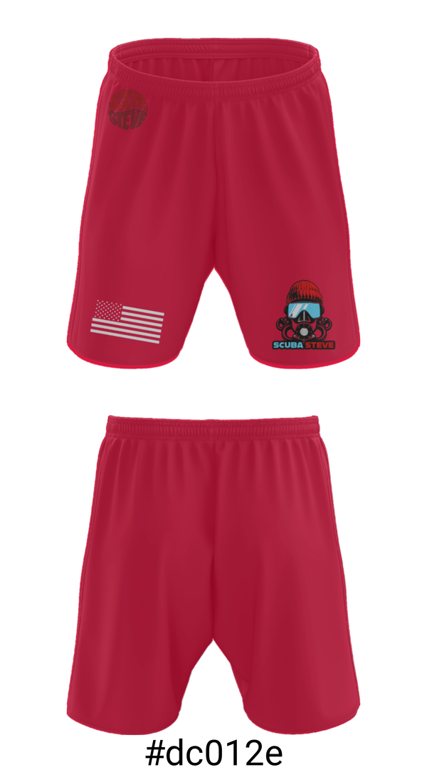 Athletic Shorts With Pockets, Scuba Steve, , Teamtime, Team time, sublimation, custom sports apparel, team uniforms, spirit wear, spiritwear, sports uniforms, custom shirts, team store, custom team store, fundraiser sports, apparel fundraiser