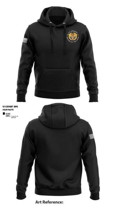 Detachment Republica Moldova 57338540 Hoodie - 5