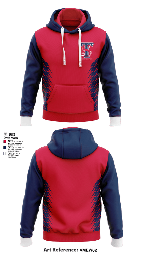 Hoodie, Terry Sanford High School Cross Country, Cross Country, Teamtime, Team time, sublimation, custom sports apparel, team uniforms, spirit wear, spiritwear, sports uniforms, custom shirts, team store, custom team store, fundraiser sports, apparel fundraiser
