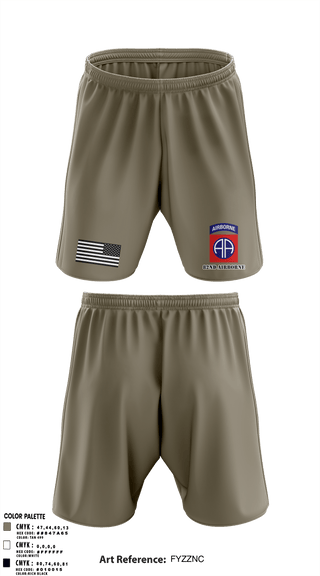Athletic Shorts With Pockets, 82nd airborne, Army, Teamtime, Team time, sublimation, custom sports apparel, team uniforms, spirit wear, spiritwear, sports uniforms, custom shirts, team store, custom team store, fundraiser sports, apparel fundraiser