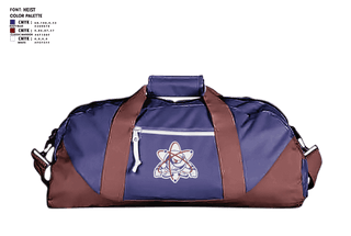Duffle Bag, SYRACUSE ACADEMY, Men's Soccer, Teamtime, Team time, sublimation, custom sports apparel, team uniforms, spirit wear, spiritwear, sports uniforms, custom shirts, team store, custom team store, fundraiser sports, apparel fundraiser
