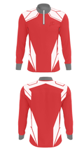 Carlisle Senior High School Volleyball 73630774 Quarter Zip Jacket - 9