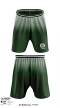 Sylvania High School Cheer 42424499 Athletic Shorts With Pockets - 1
