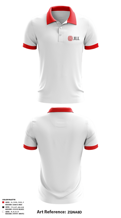 JLL Columbus Pelotonia 947216 Short Sleeve Performance Polo - 5