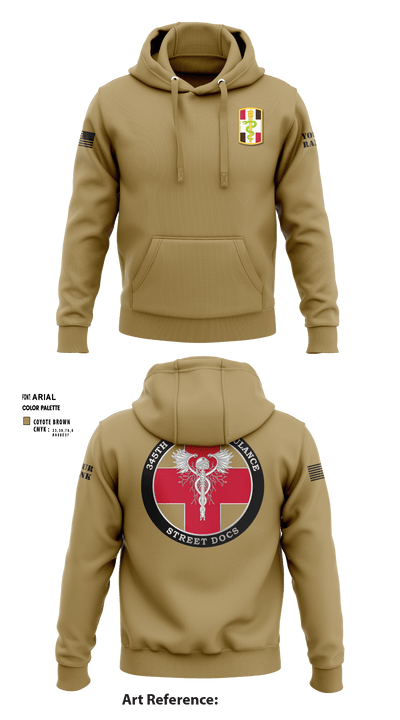 345th MCGA 98196690 Hoodie - 13
