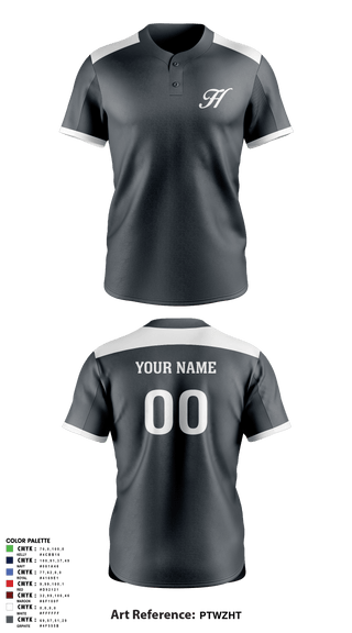 Two Button Softball Jersey, Heights Girls' Softball, Softball, Teamtime, Team time, sublimation, custom sports apparel, team uniforms, spirit wear, spiritwear, sports uniforms, custom shirts, team store, custom team store, fundraiser sports, apparel fundraiser