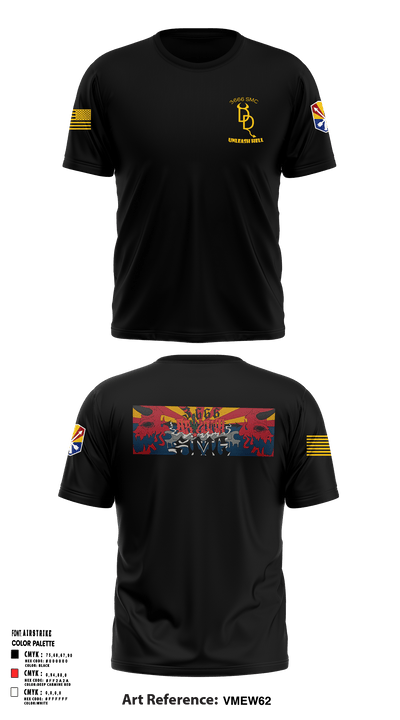 3666th SMC 60008447 Short Sleeve Performance Shirt - 36