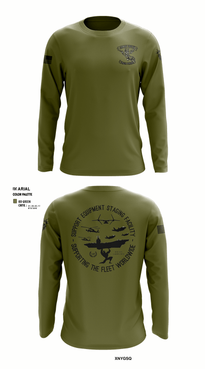 STAGING FACILITY 22010365 Long Sleeve Performance Shirt - 9