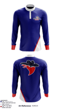 Saugerties Outlaws 20780337 Quarter Zip Jacket - 1