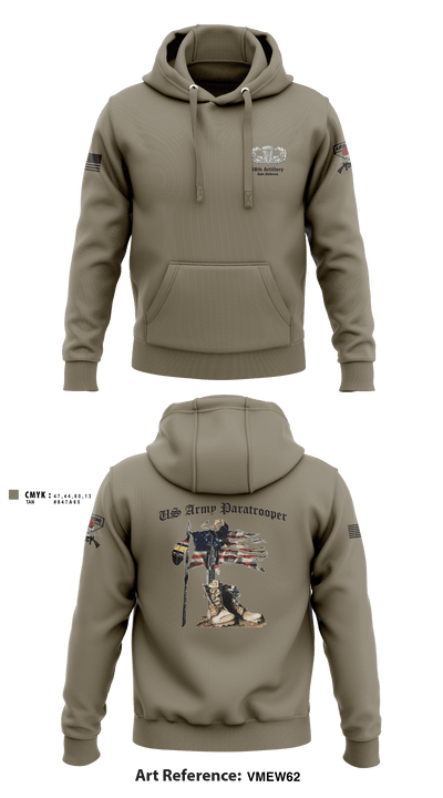 18th FA BDE Airborne 33985132 Hoodie - 2