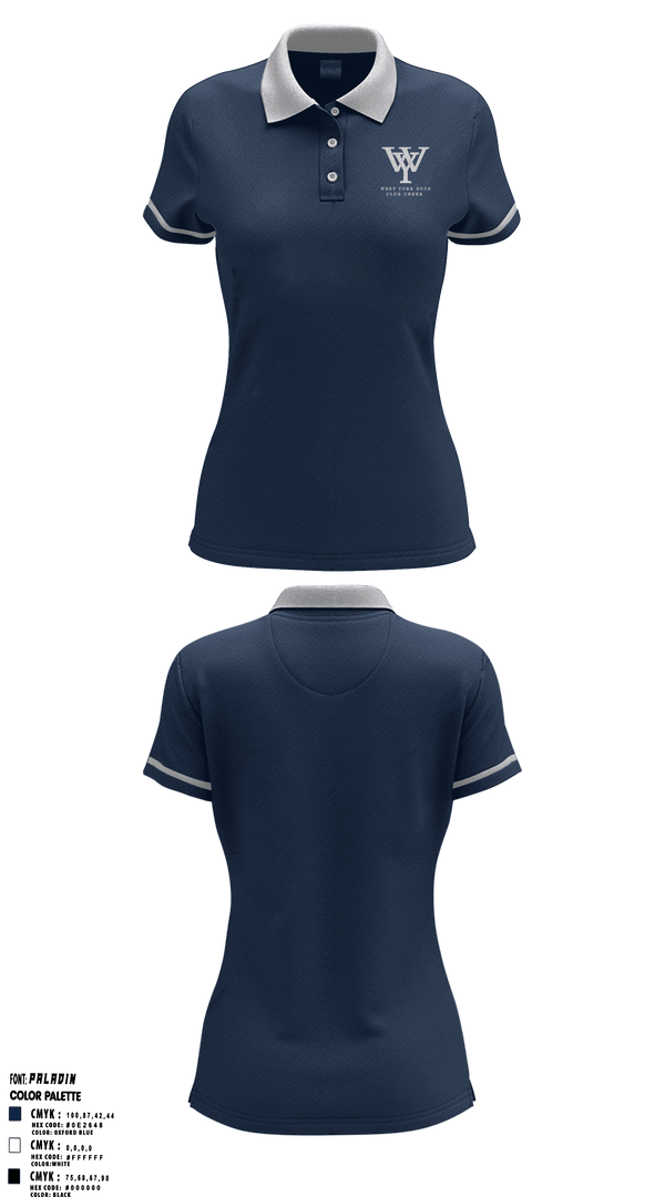 Women's Short Sleeve Performance Polo, West York Boys Club Basketball, Men's Basketball, Teamtime, Team time, sublimation, custom sports apparel, team uniforms, spirit wear, spiritwear, sports uniforms, custom shirts, team store, custom team store, fundraiser sports, apparel fundraiser