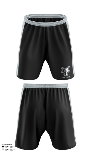 Athletic Shorts With Pockets, Waverly-South Shore Coyotes, Football, Teamtime, Team time, sublimation, custom sports apparel, team uniforms, spirit wear, spiritwear, sports uniforms, custom shirts, team store, custom team store, fundraiser sports, apparel fundraiser