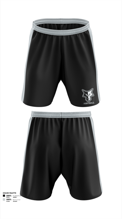 Waverly-South Shore Coyotes 23769513 Athletic Shorts With Pockets - 1
