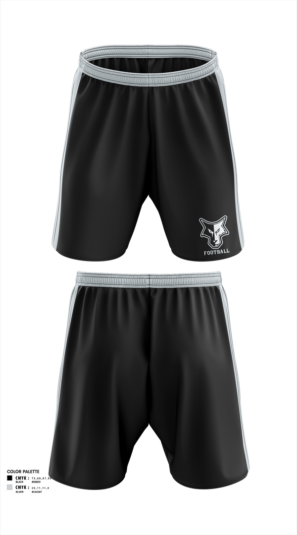 Athletic Shorts With Pockets, Waverly-South Shore Coyotes, Football, Teamtime, Team time, sublimation, custom sports apparel, team uniforms, spirit wear, spiritwear, sports uniforms, custom shirts, team store, custom team store, fundraiser sports, apparel fundraiser