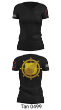325 Transportation Company 58114820 Women's Short Sleeve V-neck Shirt - 23