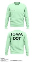 Iowa DOT 52653501 Crew Neck Sweatshirt - 2