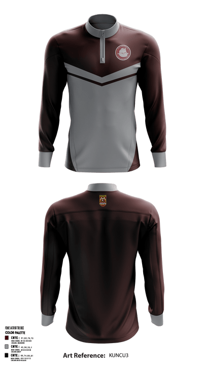 St Francis Xavier Catholic School 50100567 Quarter Zip Jacket - 39