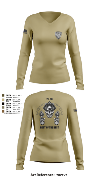 Women's Long Sleeve Vneck Shirt, , , Teamtime, Team time, sublimation, custom sports apparel, team uniforms, spirit wear, spiritwear, sports uniforms, custom shirts, team store, custom team store, fundraiser sports, apparel fundraiser