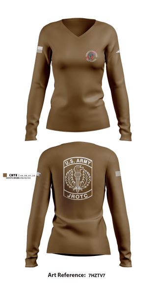 Women's Long Sleeve Vneck Shirt, , , Teamtime, Team time, sublimation, custom sports apparel, team uniforms, spirit wear, spiritwear, sports uniforms, custom shirts, team store, custom team store, fundraiser sports, apparel fundraiser