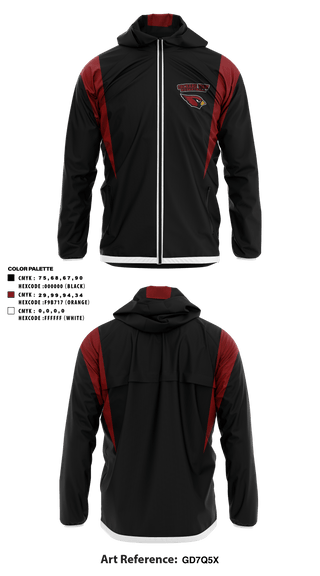 Windbreaker, Orchard View High School Basketball, Men's Basketball, Teamtime, Team time, sublimation, custom sports apparel, team uniforms, spirit wear, spiritwear, sports uniforms, custom shirts, team store, custom team store, fundraiser sports, apparel fundraiser
