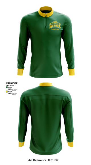 Quarter Zip Jacket, Bethel High School, Wrestling, Teamtime, Team time, sublimation, custom sports apparel, team uniforms, spirit wear, spiritwear, sports uniforms, custom shirts, team store, custom team store, fundraiser sports, apparel fundraiser