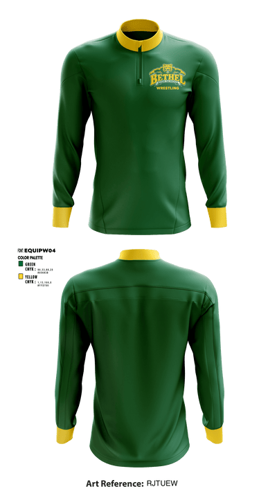 Bethel High School 30523815 Quarter Zip Jacket - 1