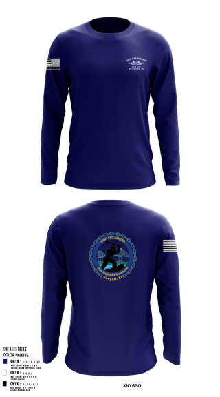 Long Sleeve Performance Shirt, , Coast Guard, Teamtime, Team time, sublimation, custom sports apparel, team uniforms, spirit wear, spiritwear, sports uniforms, custom shirts, team store, custom team store, fundraiser sports, apparel fundraiser