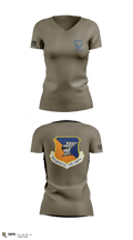 WBHS AFJROTC 46215478 Women's Short Sleeve V-neck Shirt - 2