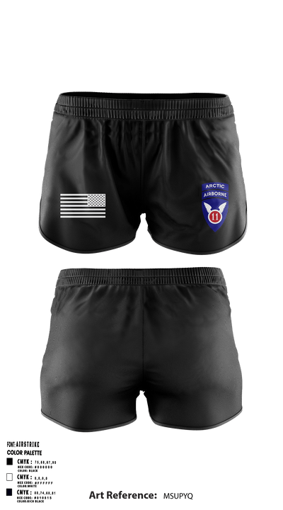 1-501st parachute infantry 33780873 Ranger Panties - 1