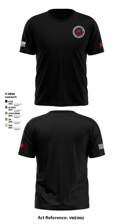 Cumru Township Police Department 51798017 Short Sleeve Performance Shirt - 1